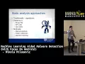 2017 - Machine Learning Aided Malware Detection With Focus On Android by Nikola Milosevic