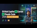 GitHub Copilot vs Cursor vs Claude Code 2026 Best AI Coding Assistant