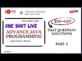 Advanced Java Programming Important Question Answer Part-2 BSCCSIT 7th Sem TU Exam Preparation