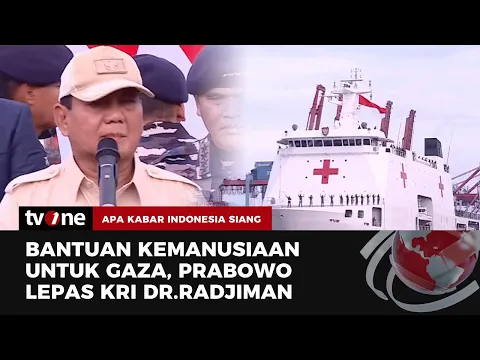 Prabowo Kirim KRI Radjiman Bawa Muatan Bantuan RI ke Gaza