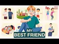 Download Lagu How to Introduce Your Best Friend in English | ESL Listening, Reading \u0026 Speaking Practice