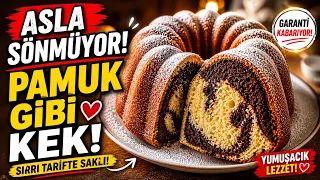 SIRRI BU TARİFTE! PAMUK GİBİ YUMUŞAK KEK 😍 BÜTÜN KEK TARİFLERİNİ UNUTUN !