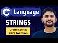 What are Strings in C Programming C Tutorial for Beginners Amit Thinks