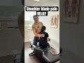 Shoulder Blade Pain RELIEF Under 30 Seconds