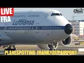 🔴Live Planespotting Frankfurt Airport Friday Action \u0026 Hello again 👋 #live