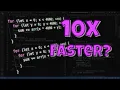 Memory Cache Locality and why Arrays are Fast Data Structures and Optimization