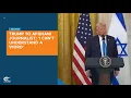 Trump to Afghani journalist I can t understand a word