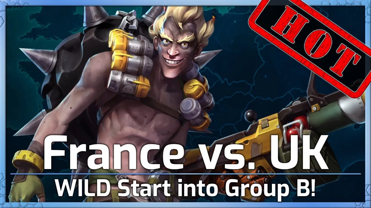 HOT! France vs UK: This Match was WILD! - Nations Cup Groups - Heroes of the Storm