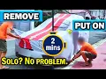 How to Put On or Remove a Car Cover ALONE in 2 Minutes