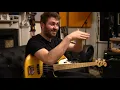 Mike Prince bassist American Fender Deluxe Jazz Bass USA Demo \u0026 Interview at Essex Recording Studios