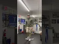 Hamstring Sweep dynamic stretch