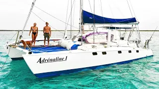 OUR CATAMARAN IS FOR SALE 😱 || 3 Year Sailing Catamaran Refit in Less Than 30 Minutes