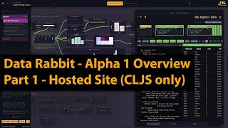 Data Rabbit - Alpha 1 Quick Intro Overview cljs-only version