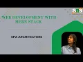 SPA architecture Web Development with MERN Stack SNS Institutions