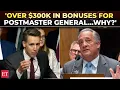Mail piles up but bosses get incentive Hawley calls for ban on Postal Service leadership bonuses