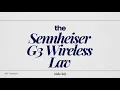 Sennheiser G3 Wireless Lav Mic TUTORIAL