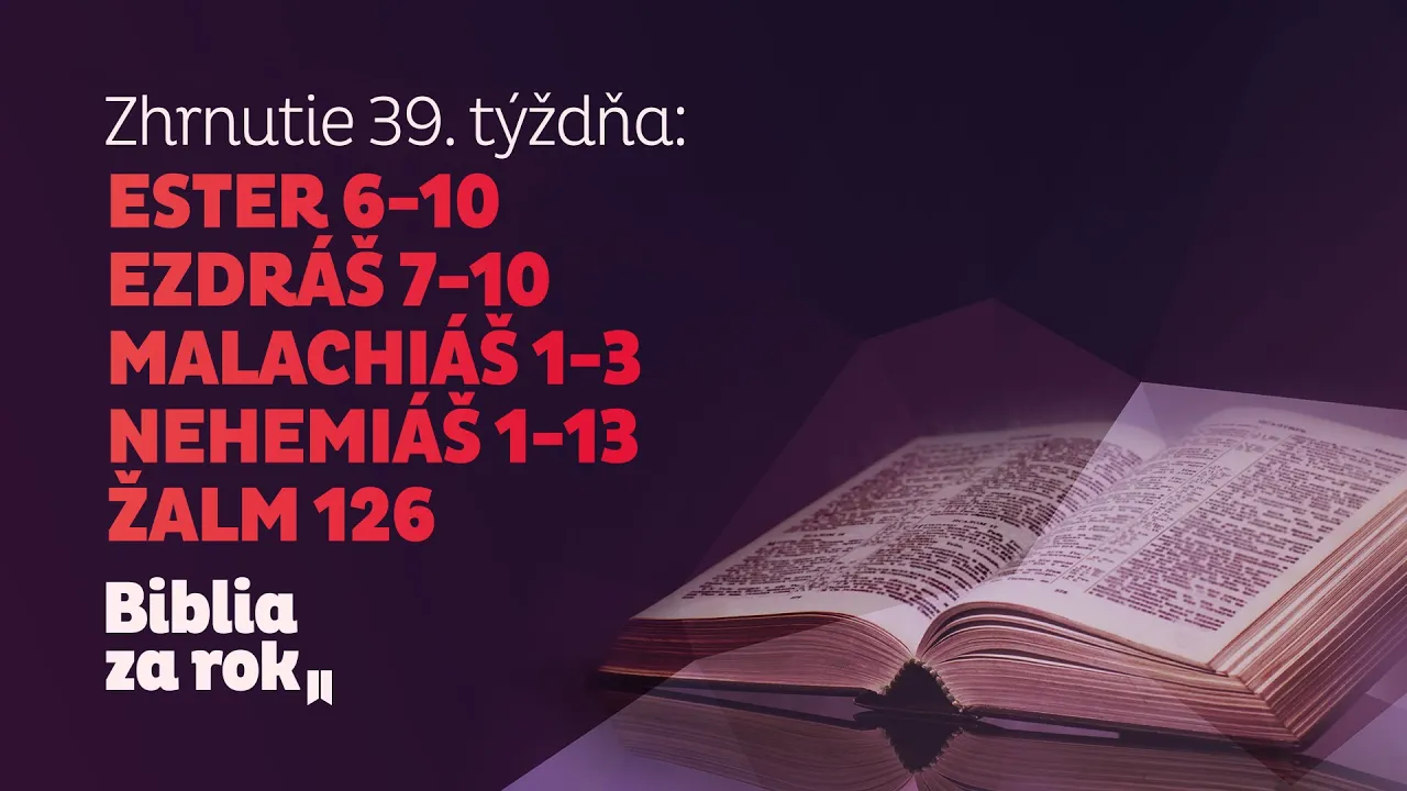 Zhrnutie 39. týždňa - Biblia za rok episode artwork