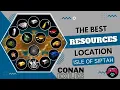 The Most Efficient Places For Resources-Isle Of Siptah Farming Guide - Conan Exiles Tutorial