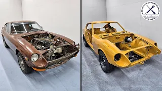 The Datsun 240Z Restoration So Far - 2.5 Years in One Video (Part 1-8)