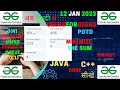 Minimize the sum Priority Queue Maths GFG POTD JAVA Code C Code Hindi