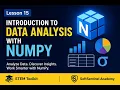 Introduction to Data Analysis with NumPy Learn Python 5 Minutes A Day STEM Toolkit