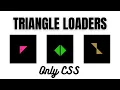 3 Creative CSS Loaders