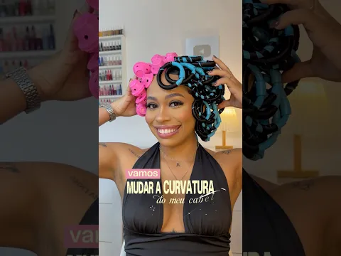 texturização: bigodinho x modelador de silicone #texturização #cacheadas #modeladordecachos
