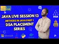 Java Live Session 13 Looping Statements Part2 Patterns DSA Placement Series