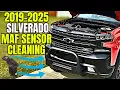 How to Clean a Mass Air Flow Sensor 2019-2025 Chevy Silverado