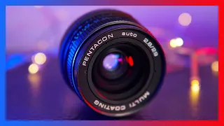Pentacon 29mm f2 8 - lens review and test