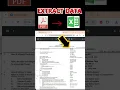 Extract Data From PDF to Excel Excel AI AI in Excel