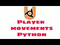 Player movements Python tutorial simple Upbge BGE