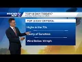 Another fall-like morning Monday Top 10 Day potential
