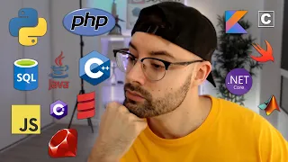 Que lenguaje de programacion aprender primero JS vs PHP vs Python vs Java vs C vs GO vs NET