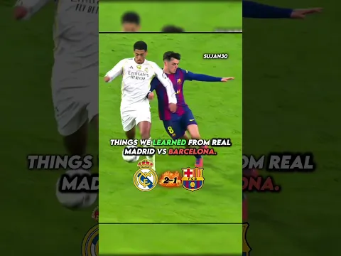 Things we learned from Last El-Clasico are so realistic 🔥🥶🥶