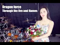 Lagu Dragon force - Through the fire and flames drum cover by Ami Kim (127)