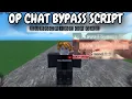 OP Chat Bypasser Script Pastebin Universal