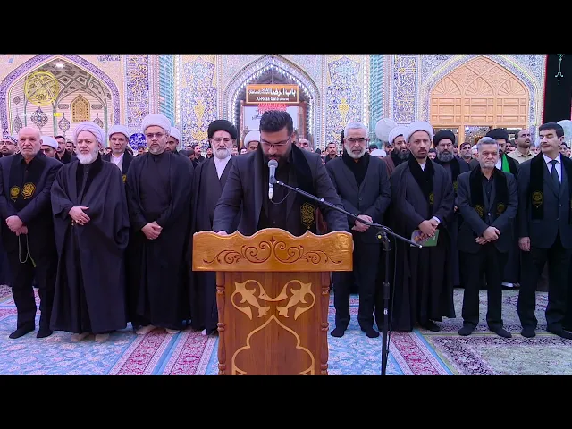 ⁣مراسم رفع راية الحزن والعزاء إحياءً لذكرى شهادة المولى أمير المؤمنين (عليه السلام) 1447 هـ