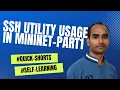 Using SSH Utility in Mininet - Part1