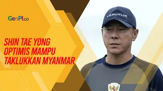 Shin Tae-yong Optimis Indonesia Raih Kemenangan atas Myanmar di ASEAN Cup