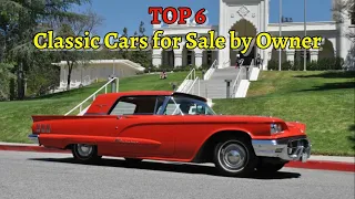Reviving History Top 6 Classic Cars for Sale by Owner on Craigslist