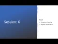 Python boot camp Session 6 Exceptions regular expressions