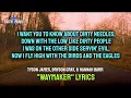 WAYMAKER - TYSON JAMES, BRYSON GRAY, & HANNAH BARR - FAITH IN MUSIC LYRIC VIDEO