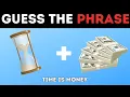 Guess The Phrase From Emoji l Emoji Quiz