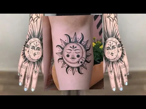 Download MP3 14 Tatuagem sol e lua que tem significado bonito