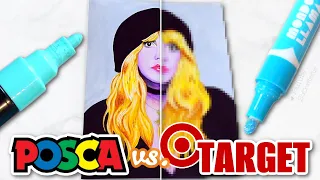 TARGET Makes ACRYLIC PAINT MARKERS Now?! Are They Better Than POSCA??
