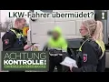 Download Lagu LKW-Fahrer eingeschlafen? 😴 Am Steuer mit GESCHLOSSENEN Augen! | Achtung Kontrolle