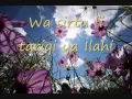 Lagu Ya Ilahi (No Music w/ Lyrics and English Translation)