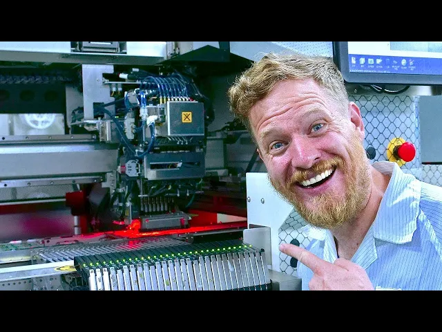 Video: Inside a PCB Soldering Factory - in China