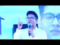 Lagu National General Secretary Shri Abhishek Banerjee addresses a public meeting in Cooch Behar Uttar